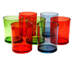 Vasos irrompibles caipiriña
