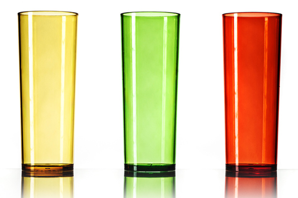 vasos de tubo irrompibles